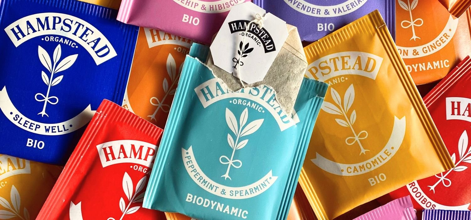 Plastic-Free Teabags / Eco Guest Room Tea / Biodynamic Hotel Tea